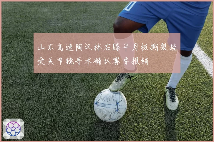 山东高速陶汉林右膝半月板撕裂接受关节镜手术确认赛季报销